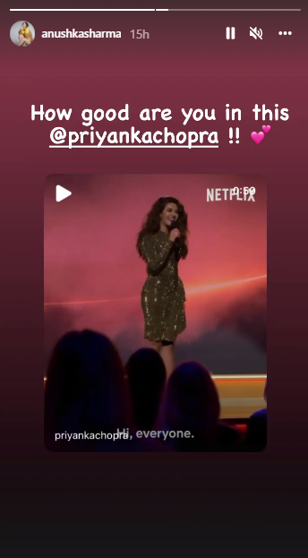 Anushka Sharma lauds Priyanka Chopra’s jokes in ‘Jonas Brothers Family Roast’