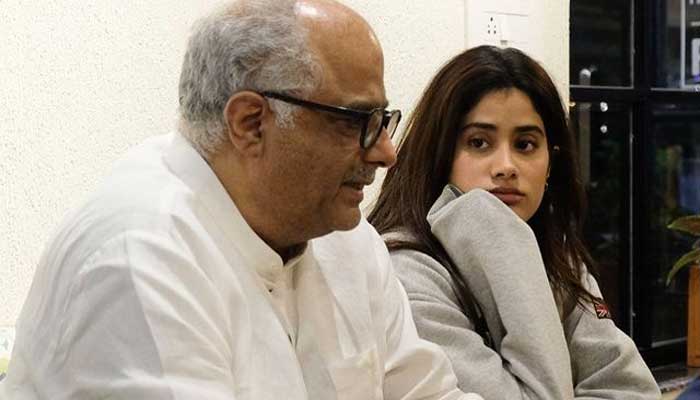 Janhvi Kapoor shares heartfelt note for father Boney as she wraps up first project with him