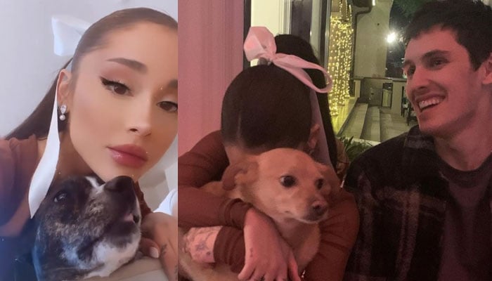 Ariana Grande spends Thanksgiving with hubby Dalton Gomez and family, see pics