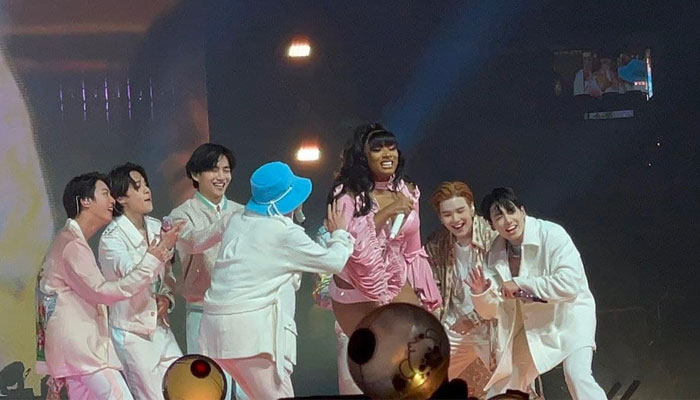 BTS sets ‘Butter’ debut live stage on fire with Megan Thee Stallion