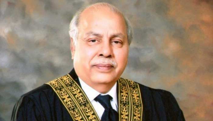 Chief Justice of Pakistan Gulzar Ahmed.  - APP / FILE