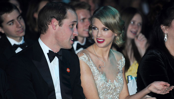 Prince William details cringing moment of singing with Taylor Swift