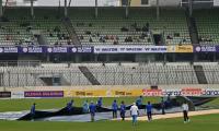 Pakistan vs Bangladesh: Azhar hits 50 before play called off on day 2 due to rain