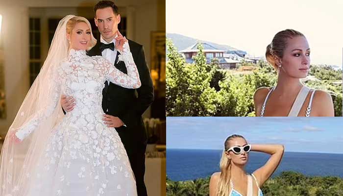 Paris Hilton looks stunning in her unseen honeymoon snaps
