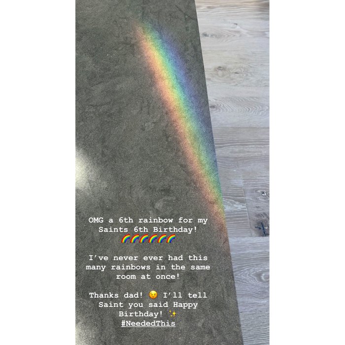Kim Kardashian remembers late father after seeing six rainbows