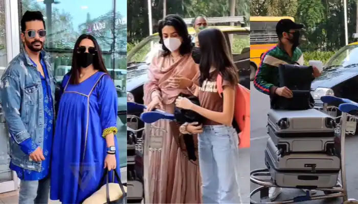 Vicky-Katrina wedding: Bollywood bigwigs spotted at Mumbai airport