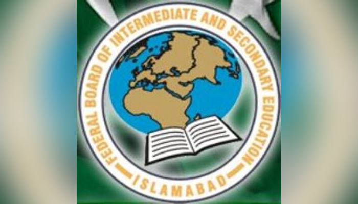 The logo of the Federal Board of Intermediate and Secondary Education (FBISE). — Twitter