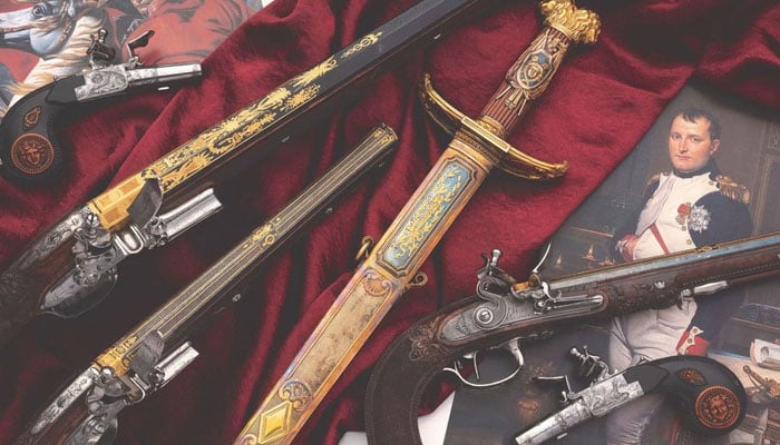 Pedang Napoleon Bonaparte yang ia kenakan pada kudeta tahun 1799 telah terjual seharga $2,9 juta.  File foto