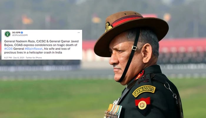 Top Indian military official General Bipin Rawat. — AFP/File