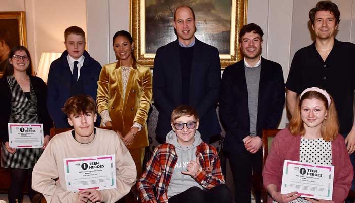 Prince William shares inspiring stories of ‘Radio 1 Teen Heroes’ 2021 winners
