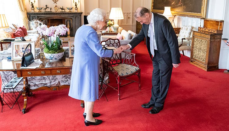 Queen Elizabeth reveals never-before-seen photo of her great-grandchildren