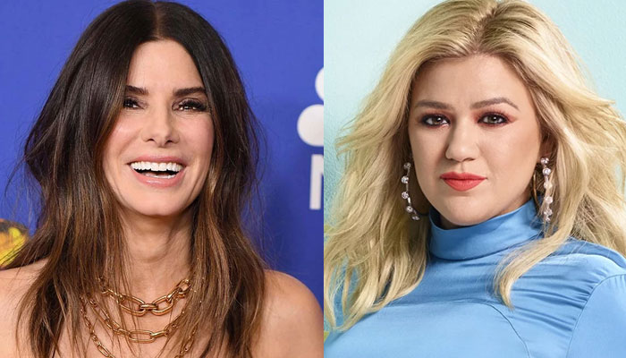 Kelly Clarkson appears starstruck by Sandra Bullock during her viral interview
