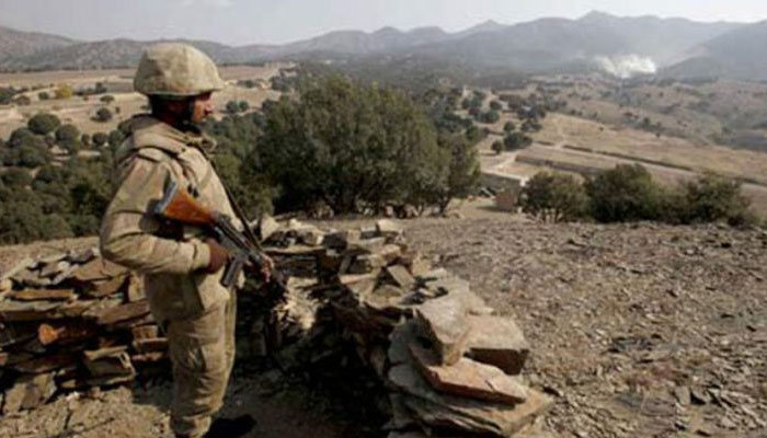 A Pakistan Army soldier was martyred in a terrorist attack at the Pak-Iran border