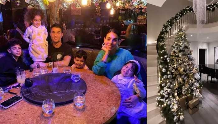 Pacar Cristiano Ronaldo Georgina Rodriguez merayakan Natal bersama anak-anak di tempat yang menakjubkan
