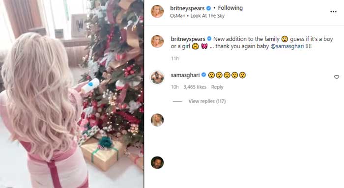 Britney Spears surprises fiancé Sam Asghari with cryptic post about pregnancy