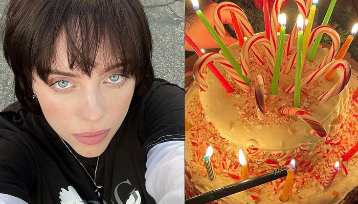 Billie Eilish merilis foto ulang tahun yang menampilkan kue tebu