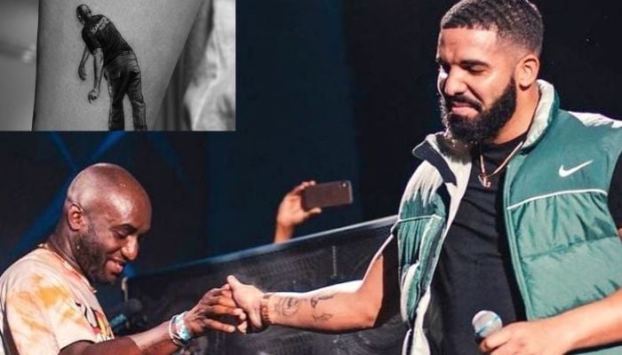 Drake honours late Virgil Abloh with new tattoo - Capital XTRA