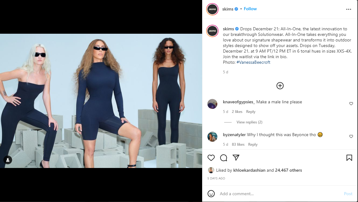 Netizens point out striking resemblance between Kim Kardashian & Beyoncé in new ad