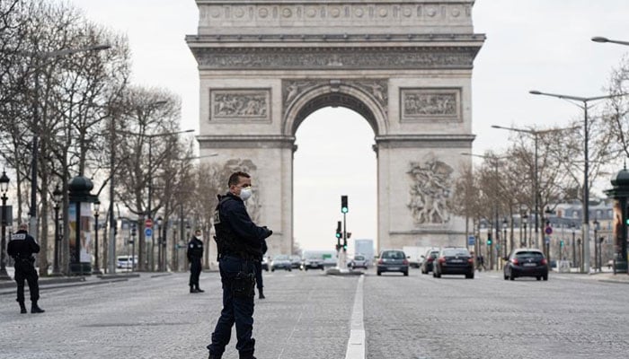 If you are in Paris, you are required to wear a face mask outdoor from Friday. File photo