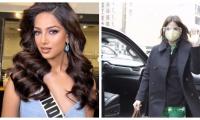 Harnaaz Sandhu embarks on Miss Universe journey as she arrives in New York