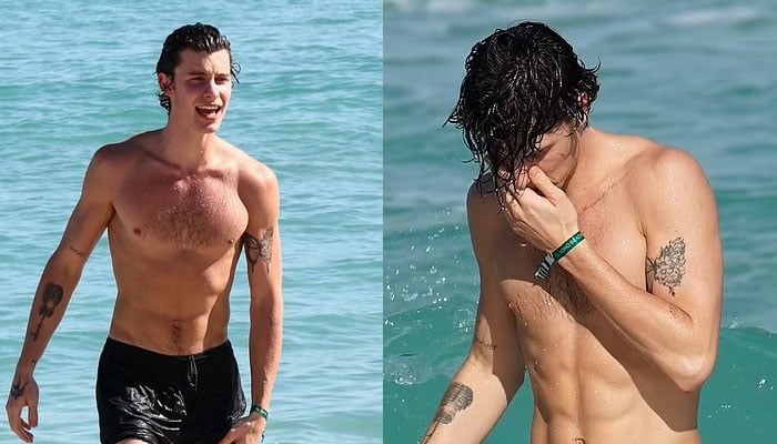 Shawn Mendes flaunts abs on Miami beach after Camila Cabello split