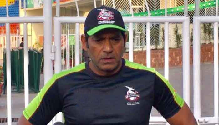 Pelatih kepala Lahore Qalandars Aqib Javed.  foto: file