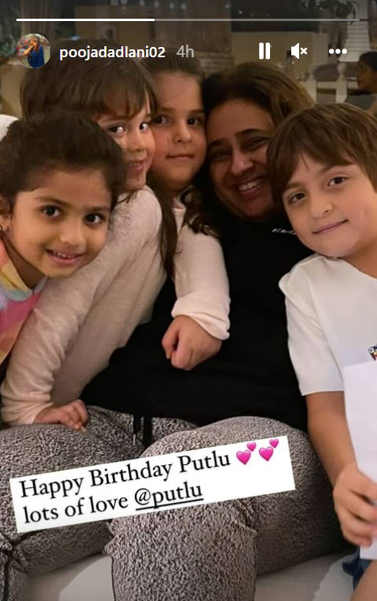 Shah Rukh Khan’s manager Pooja Dadlani shares unseen pic of AbRam, Yash and Roohi