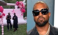 Kanye West holds birthday party for daughter after crashing Kim Kardashian’s bash