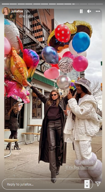Julia Fox dresses up like Kim Kardashian to celebrate son’s birthday with ex