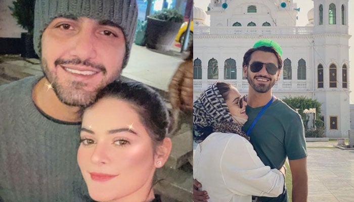 Minal Khan shares loved-up photo with hubby from Kartarpur