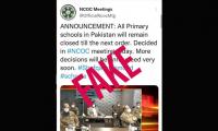 Fake News Alert: NCOC Warns Twitter Users Of False Notice On Primary School Closure