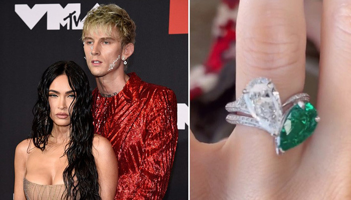 MGK mengungkapkan detail tentang cincin pertunangan ‘menyakitkan’ yang dirancang untuk Megan Fox