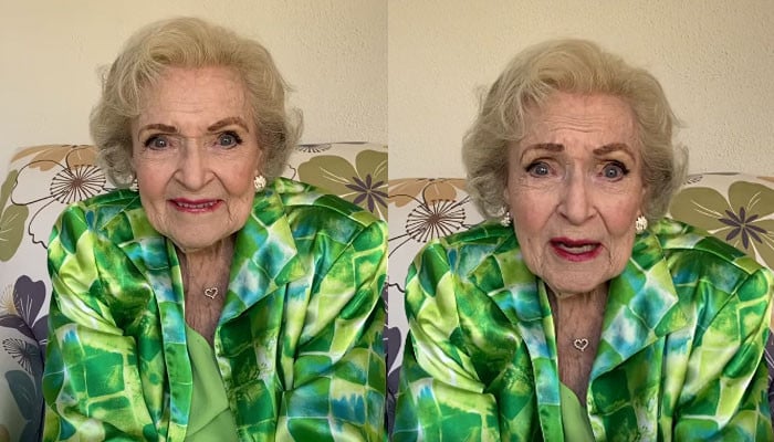 Betty White recorded special message for fans in 100th birthday video: Watch - The News International