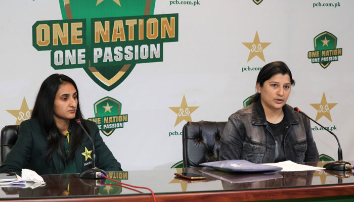 Pakistan Cricket Board’s women selection committee announces squad for Women’s Cricket World Cup. Photo: PCB