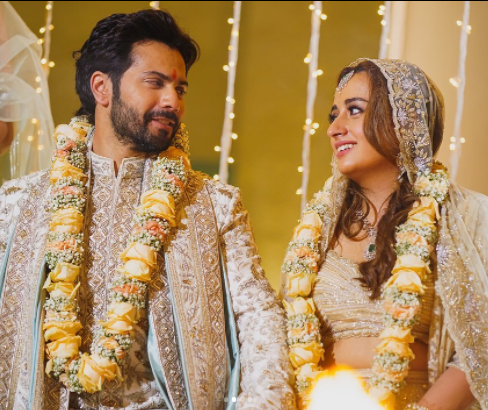 Varun Dhawan and Natasha Dalal celebrate 1st wedding anniversary, drop unseen pics