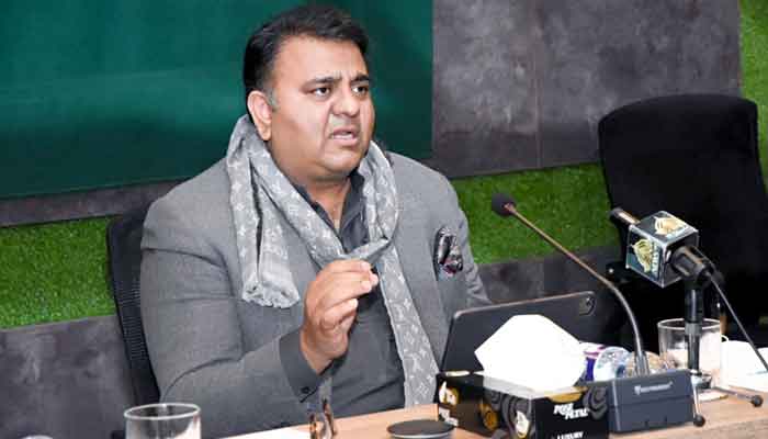 Fawad Chaudhry urges Chief Justice to broadcast Shahbaz Sharif's case live