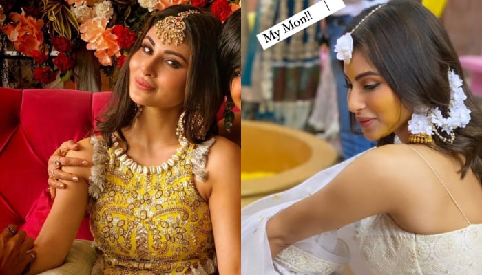 Mouni Roy makes for a stunning mehndi bride in yellow: Watch