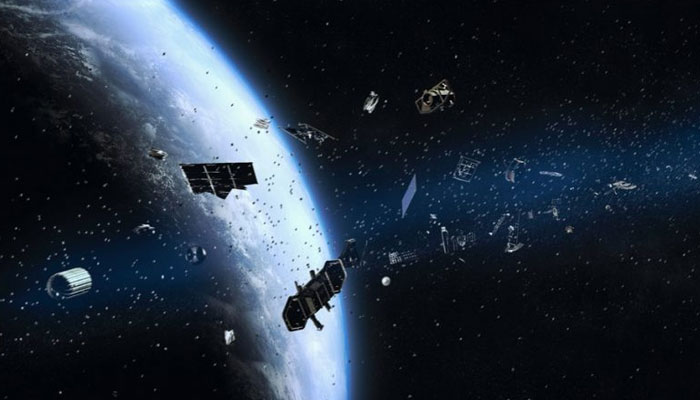 The space junk is ever-increasing. File photo