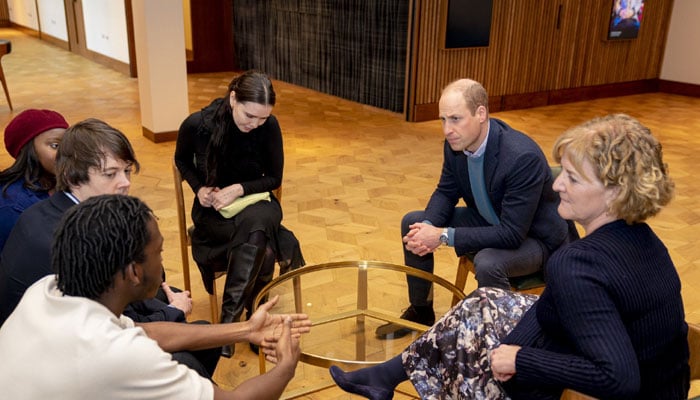 Prince William briefed during his visit to BAFTA