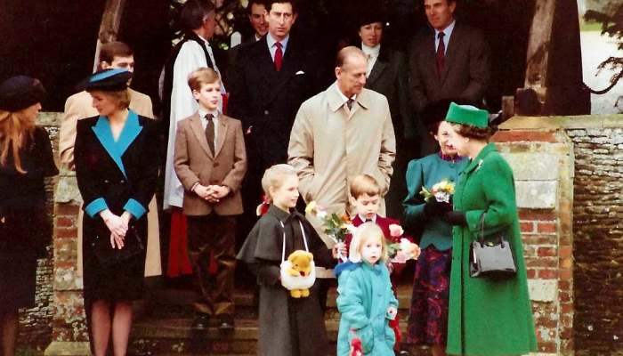 An amateur photographer’s family unveiled previously unseen photos of the Royal family at Sandringham