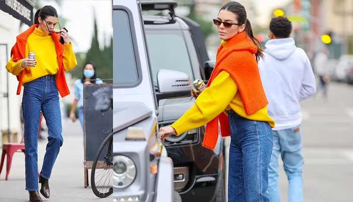 Kendall Jenner puts on a stylish display as she enjoys lunch date with Travis Bennett