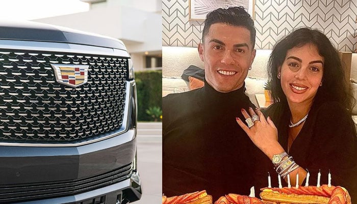 Cristiano Ronaldo gets £150k worth birthday car from Georgina Rodriguez