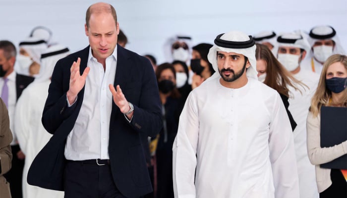 Prince Williams visit coincides with the UK’s national day at Expo 2020, the world’s fair taking place in Dubai