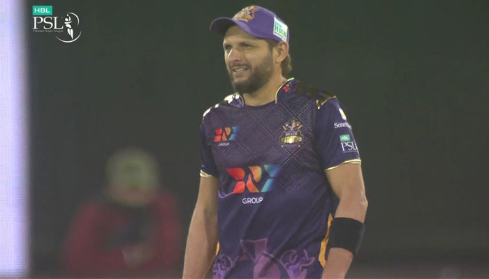 QG vs IU: Fans praise Shahid Afridi for two wickets and sensational run-out