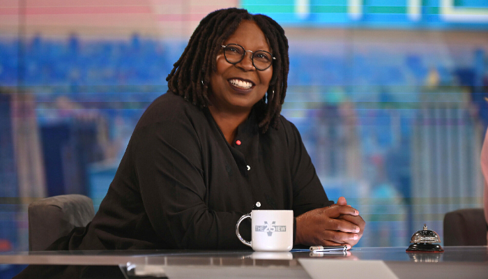 Whoopi Goldberg returned to The View on Monday after a two-week suspension for remarks about the Holocaust