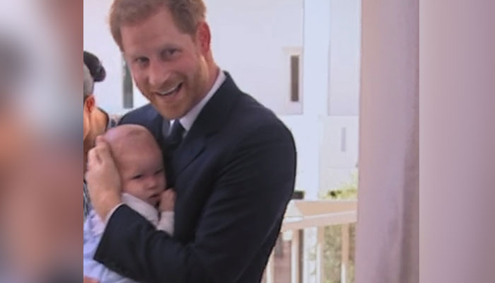 Prince Harry melts hearts across the Pacific with unseen video rocking Archie: Video