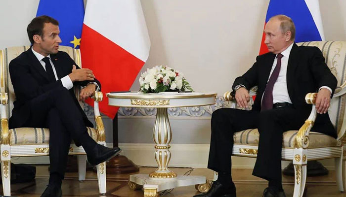 French President Emmanuel Macron will call Russia´s Vladimir Putin to discuss Ukraine on Sunday. Phot: file