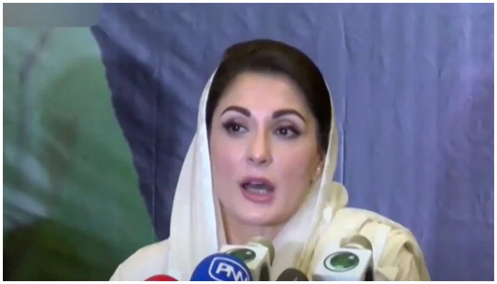 PML-N Vice President Maryam Nawaz Sharif — Screengrab via Geo News
