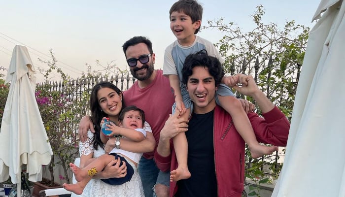 Saif Ali Khan's kids get together for youngest Jeh Ali Khan's first  birthday: See here
