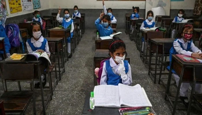 Sindh government has decided to start the academic year 2022-23 from August 1. Photo: AFP/file